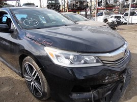 2017 Honda Accord Sport Black Sedan 2.4L AT #A22619